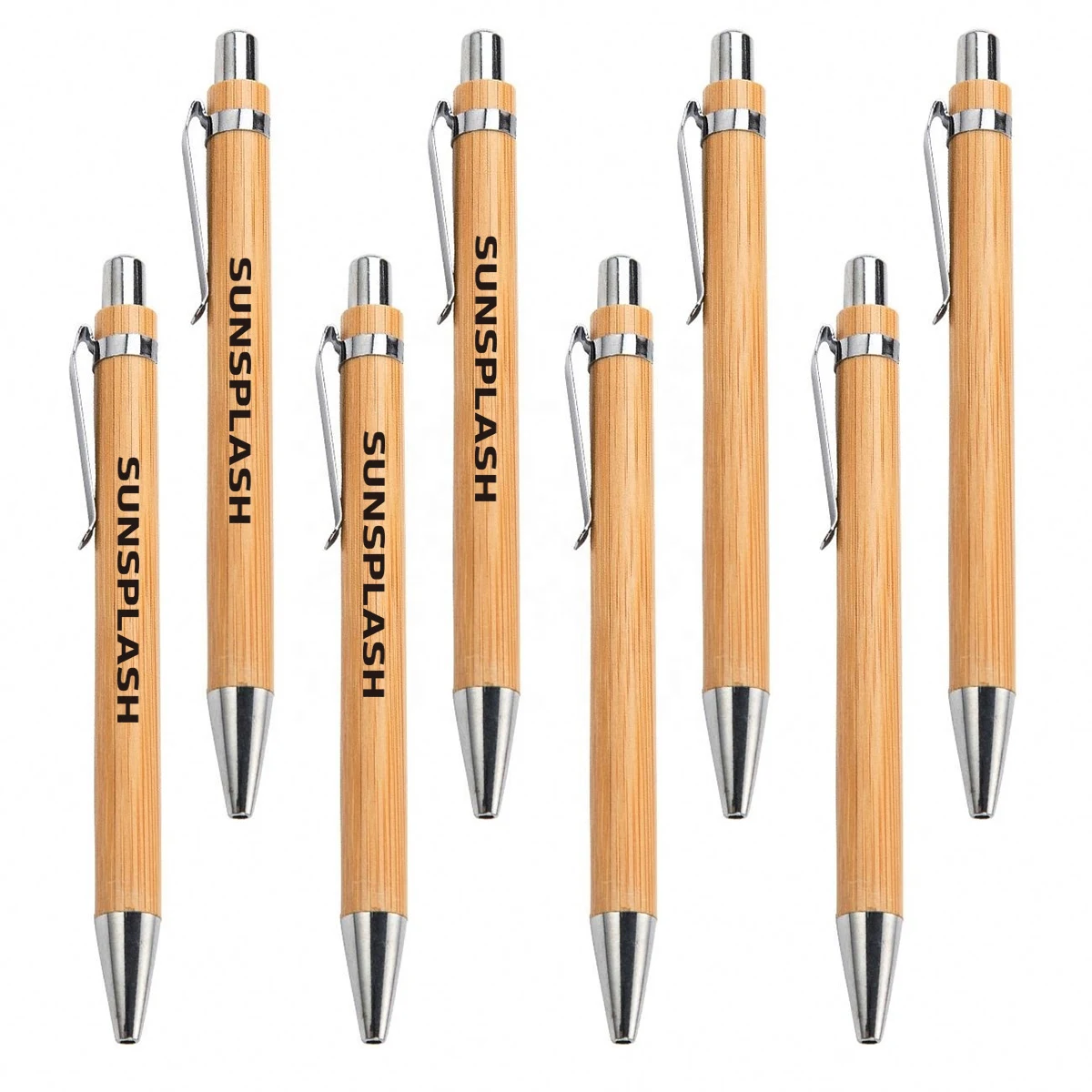 Eco-friendly Recycled Bamboo Ballpoint Pen 1