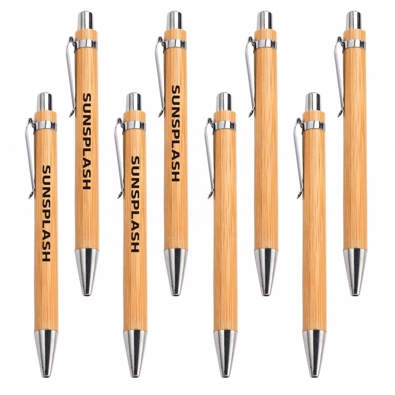 Eco-friendly Recycled Bamboo Ballpoint Pen