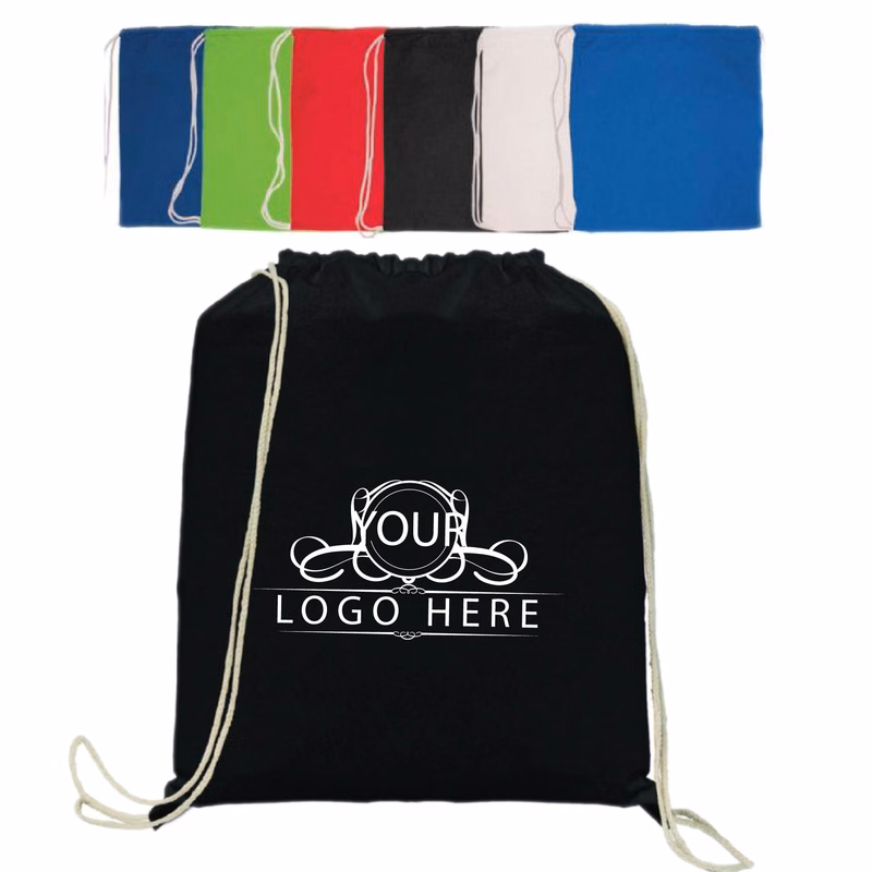 Cotton Sport Drawstring Backpack