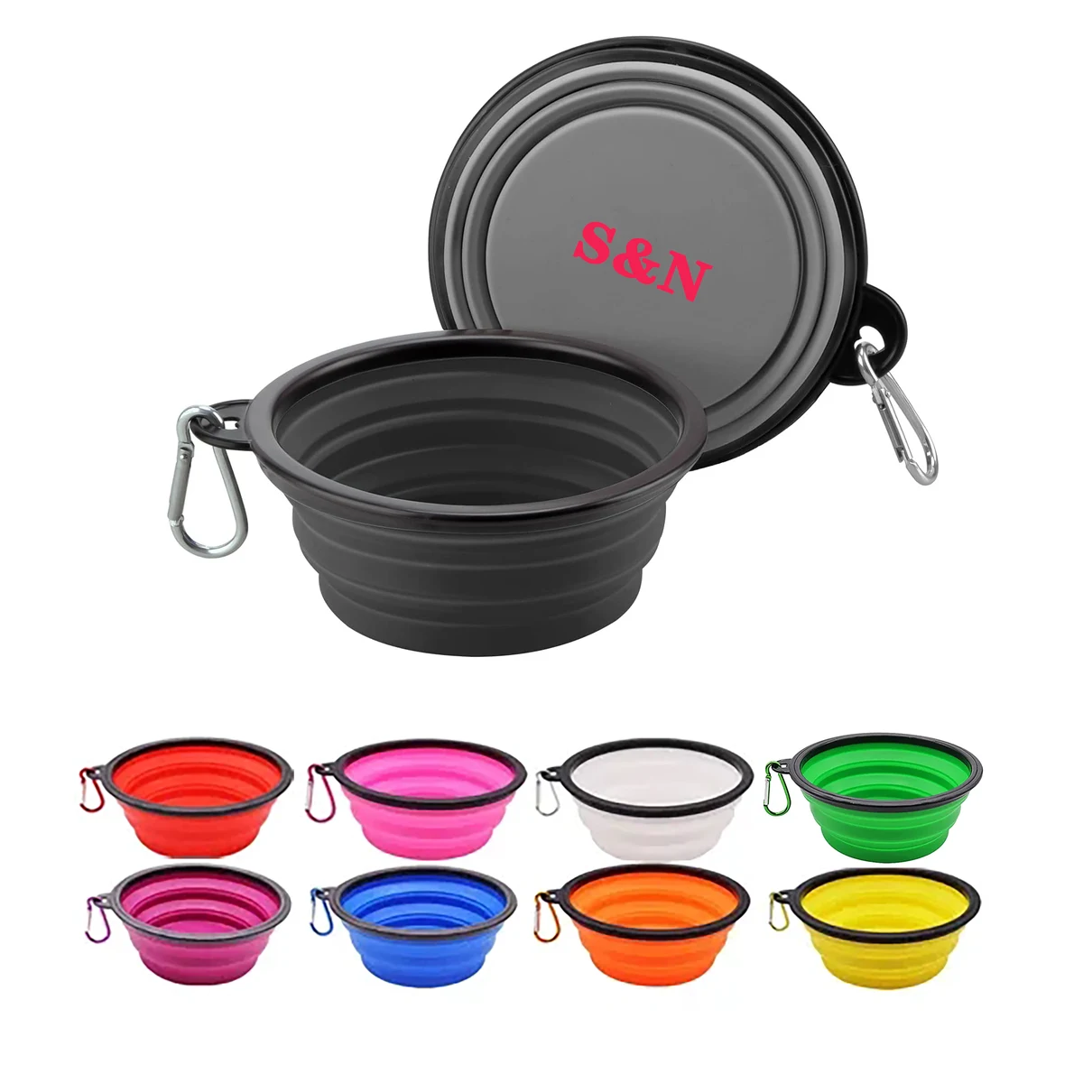12 OZ Travel Folding Dog Bowl 1