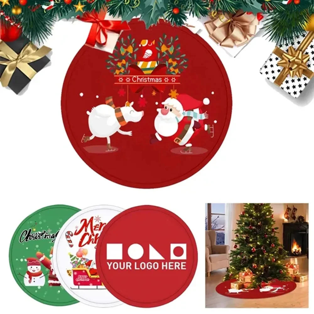 30" Silicone Christmas Tree Stand Mat 1