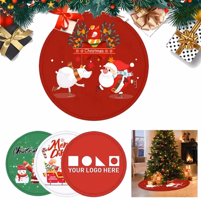 30" Silicone Christmas Tree Stand Mat