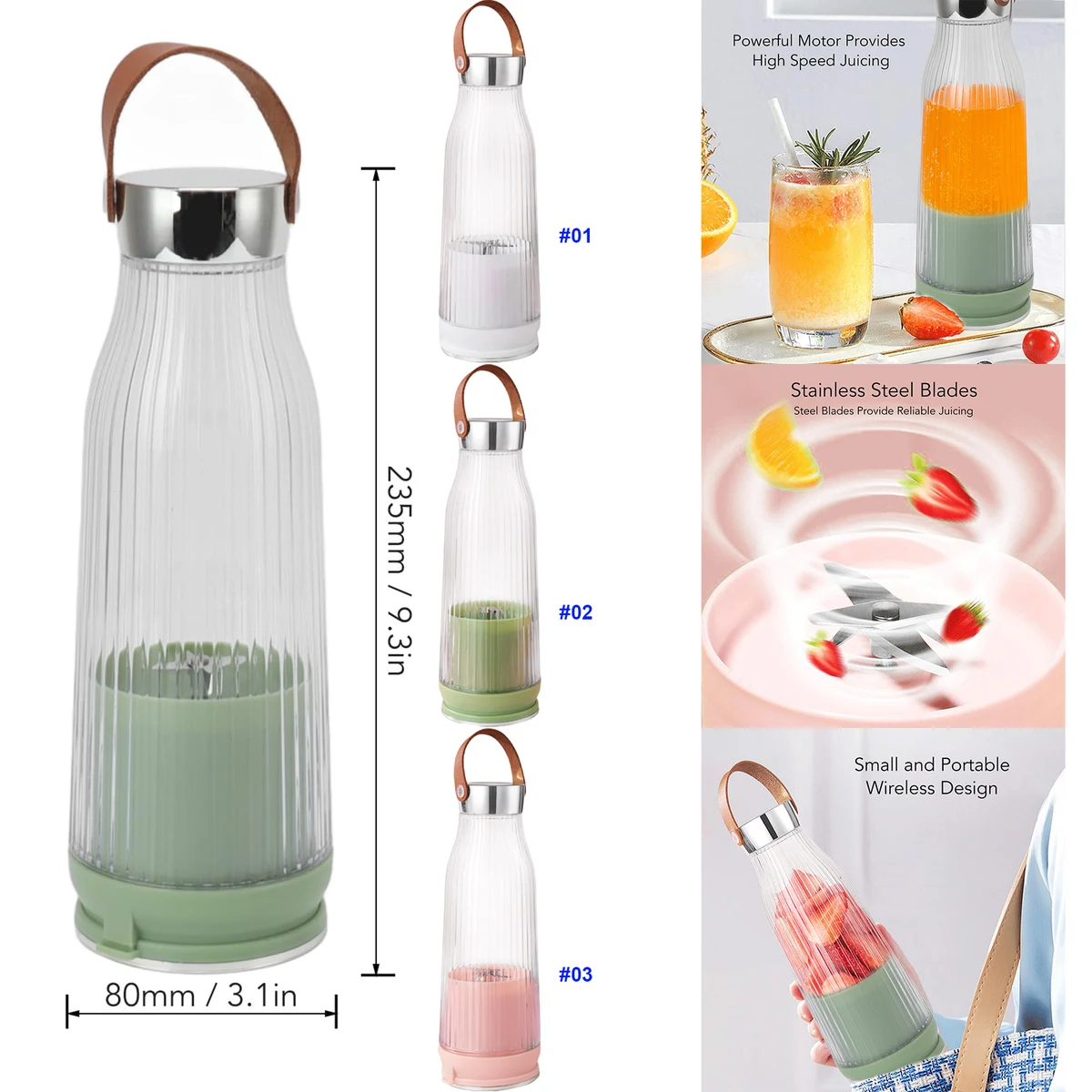 Mini Fruit Juice Mixer Portable Blender 1
