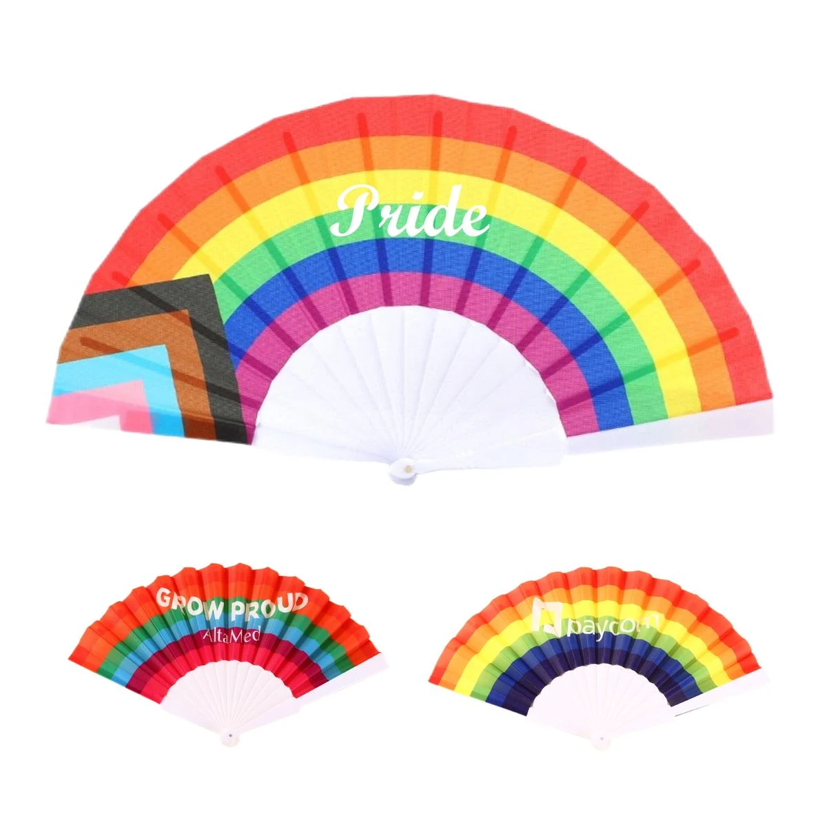 Custom Full Color Handheld Folding Fan 9" 1