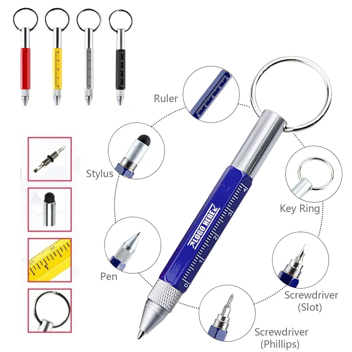 6 in 1 Multi Tool Pen Set 1