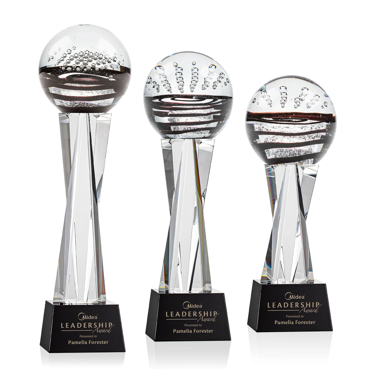 Serenity Award on Grafton Base - Black 1