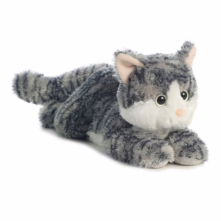 Grand Series 12" Grand Gray Tabby Cat