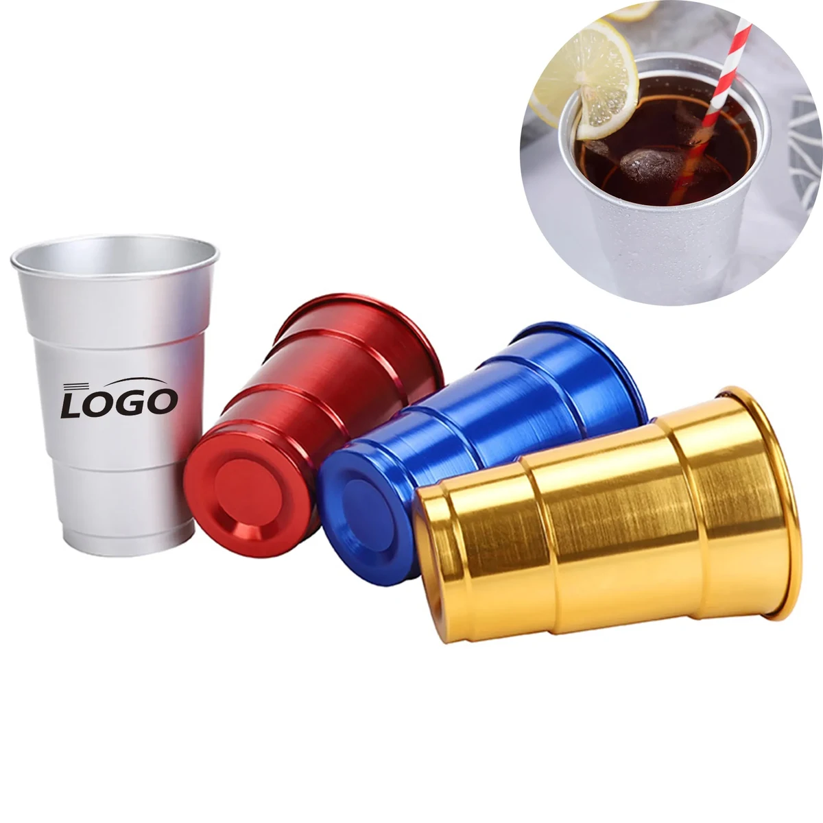 16oz Aluminum Water Tumblers 1