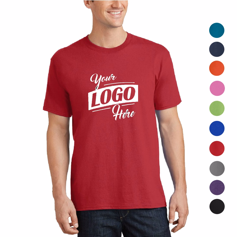 Port & Company 5.4-oz 100% Cotton T-Shirts w/ Custom Imprint