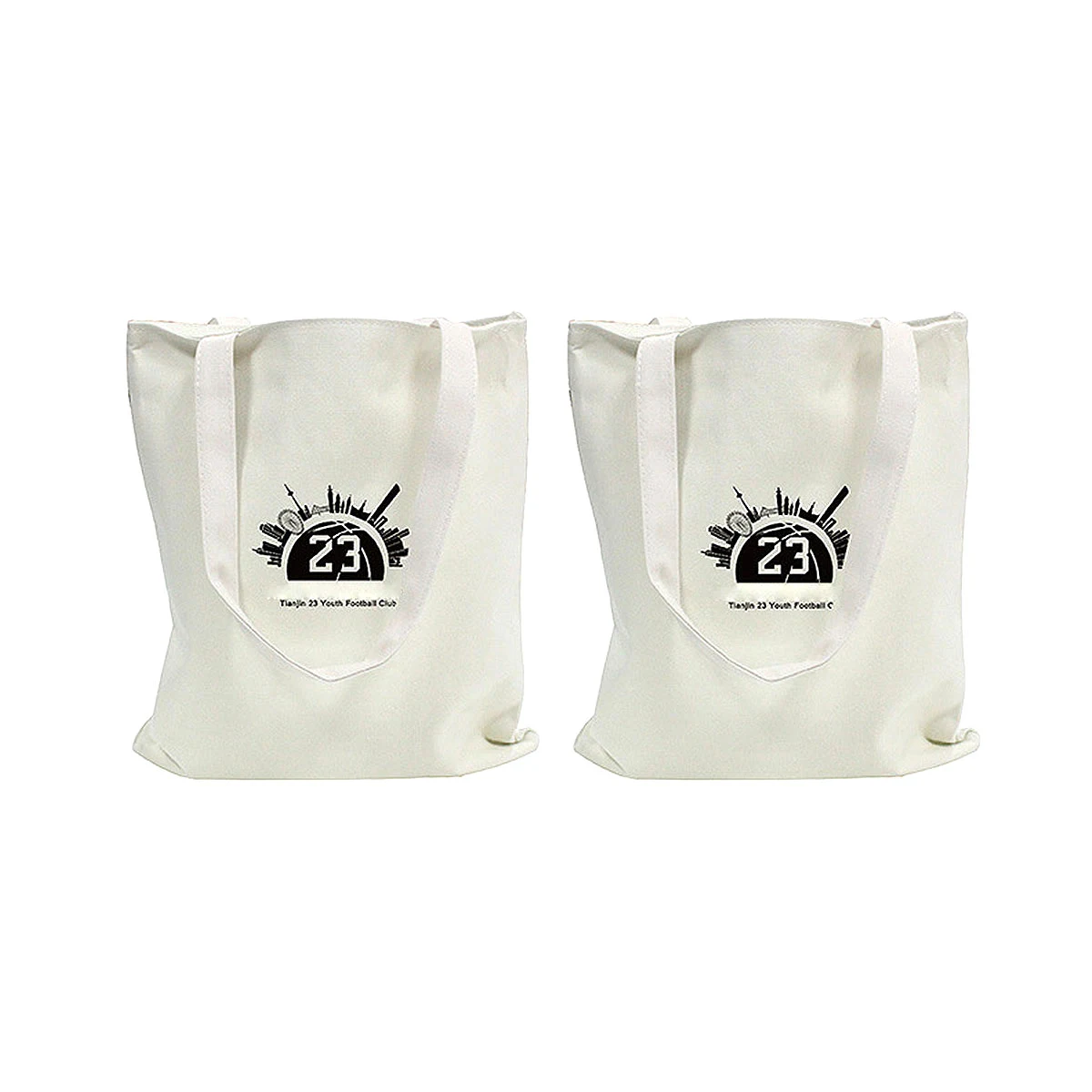 Custom Canvas Shopping Bags, custom tote bag with logo imprint 1