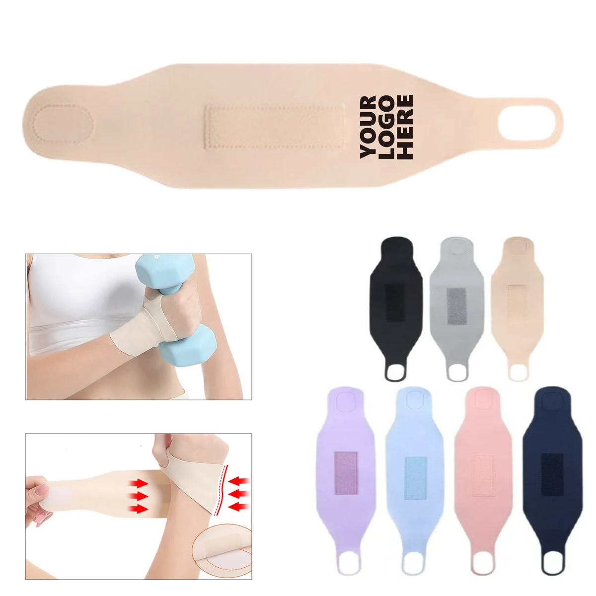 Thin Ultra-Compression Wrist Wraps 1