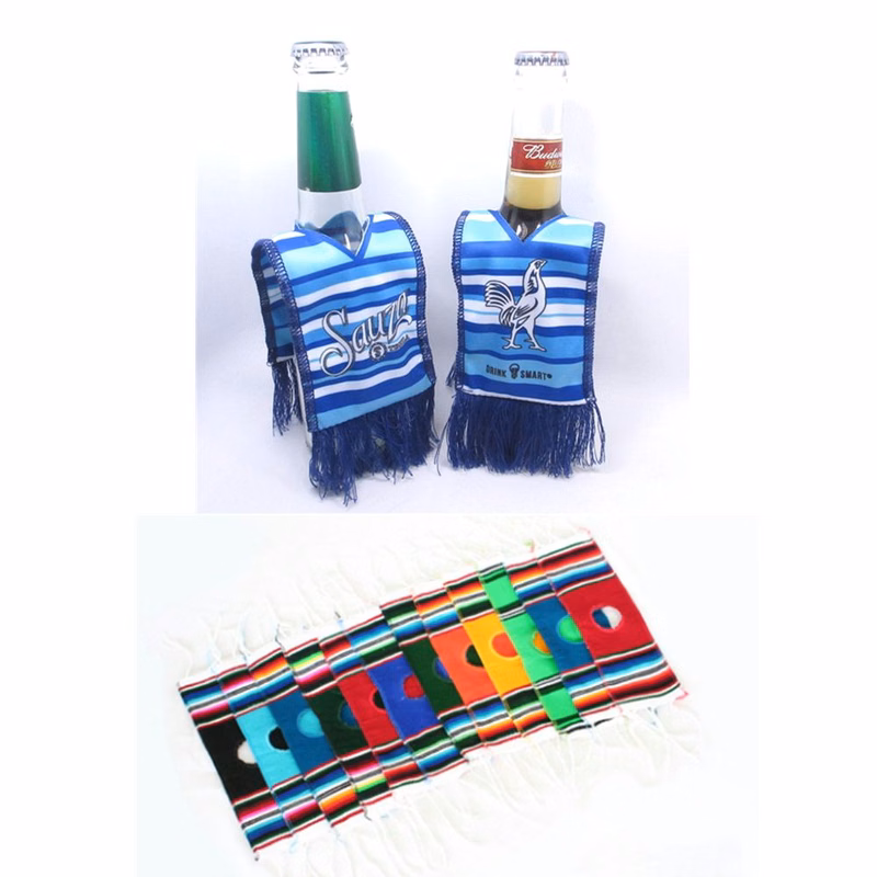 Beer Bottle Serape Ponchos