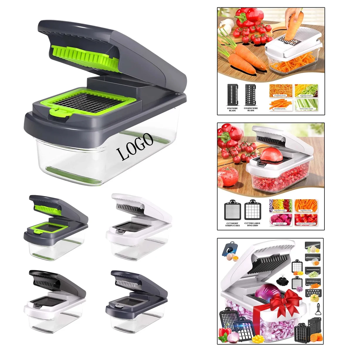 15-in-1 Kitchen vegetable cutter set 1