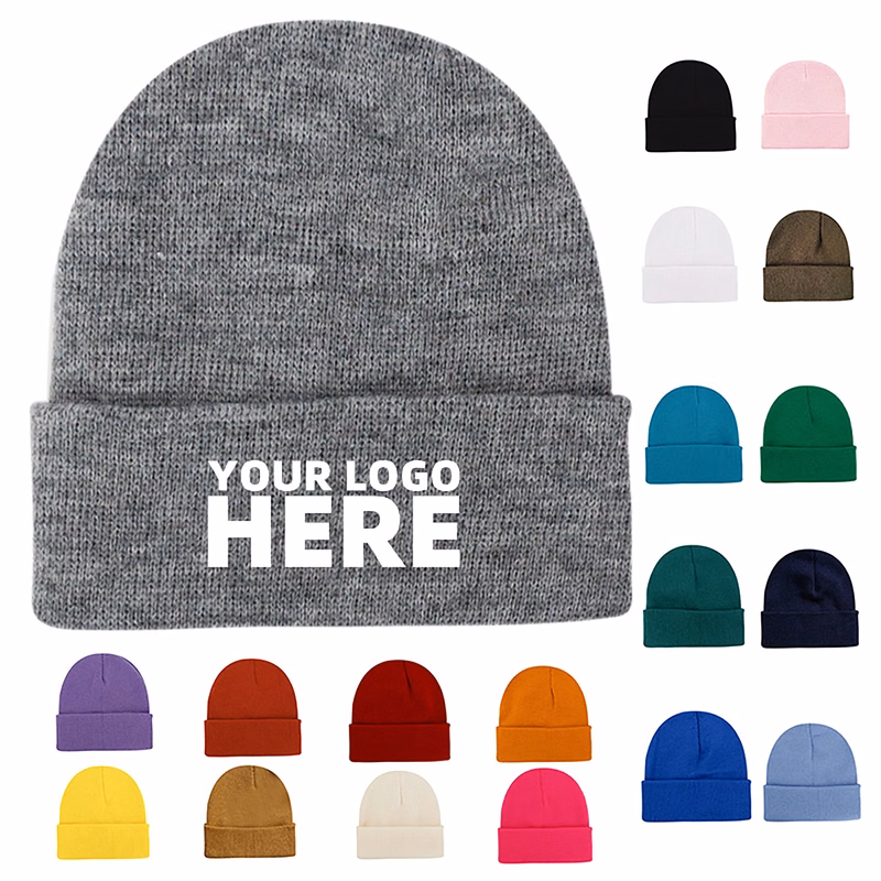 Soft Knit Cuffed Beanie Hat