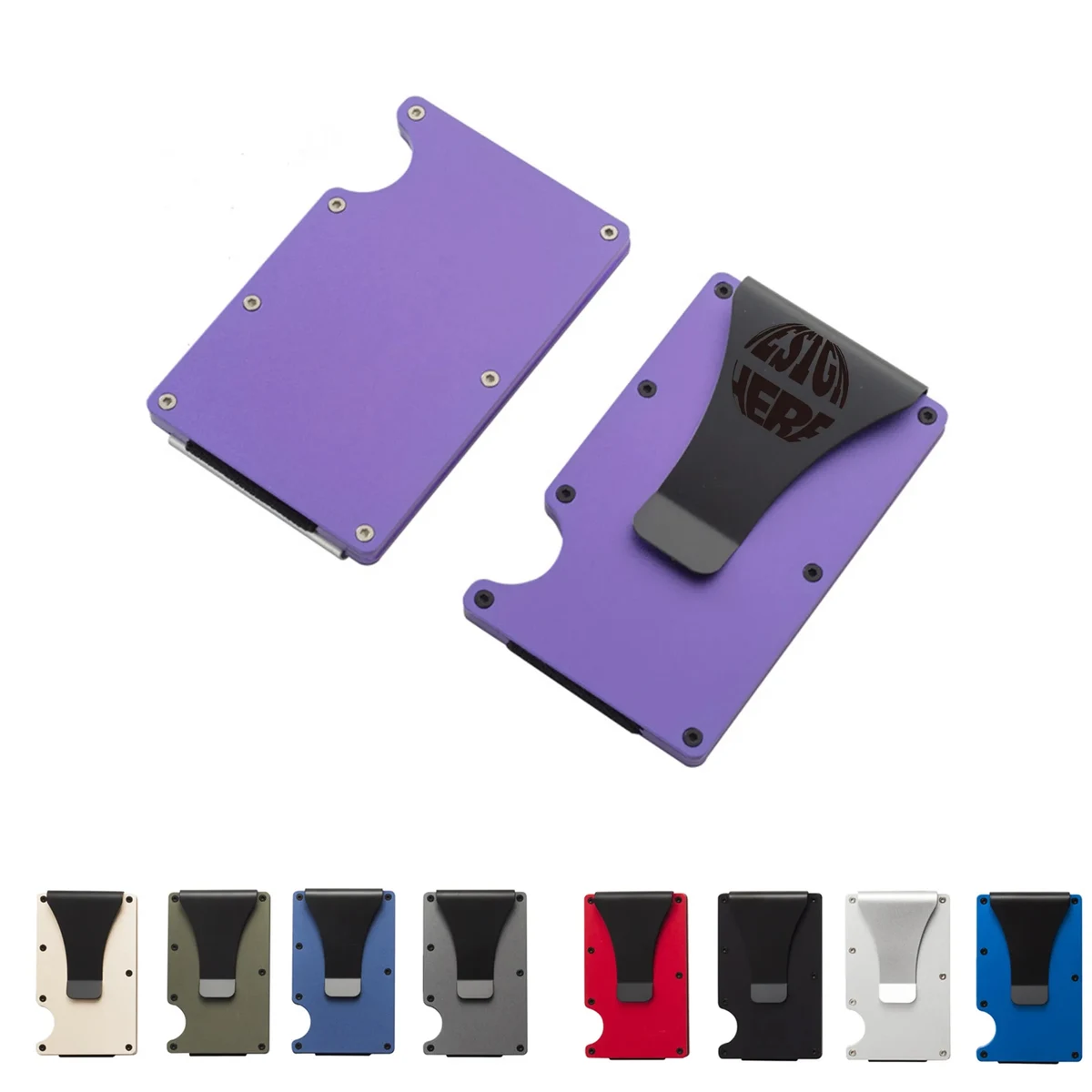 Aluminum Alloy Wallet RFID Blocking Anti-theft Card Holder 1