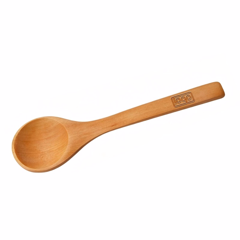 5'' Bamboo Wooden & Sugar Seasoning Salt Spoon