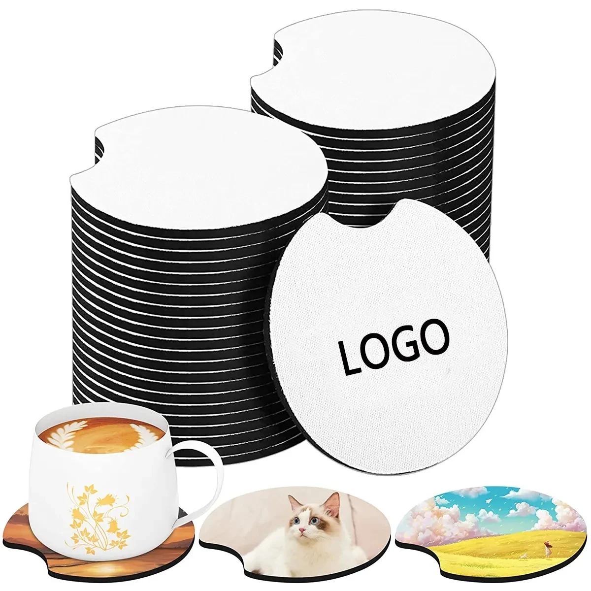 Neoprene Cup Coasters 1