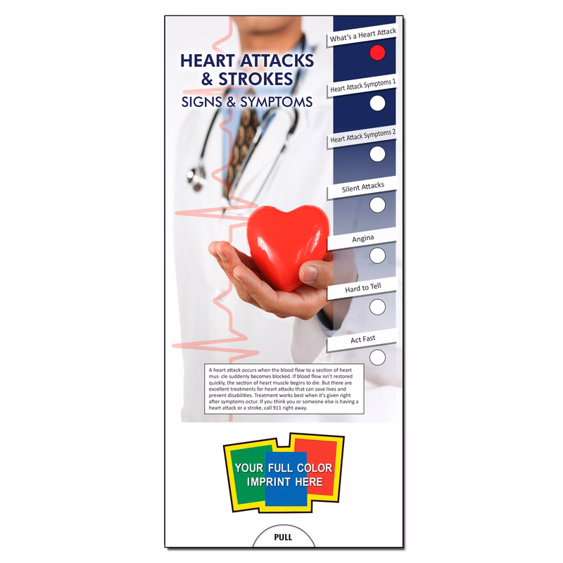 SLIDE CHART - Heart Attacks & Strokes Slide Chart