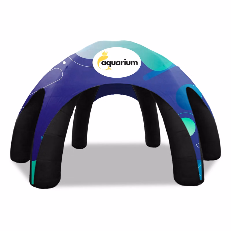 33' Custom Inflatable Spider Tent with 6 legs with Canopy