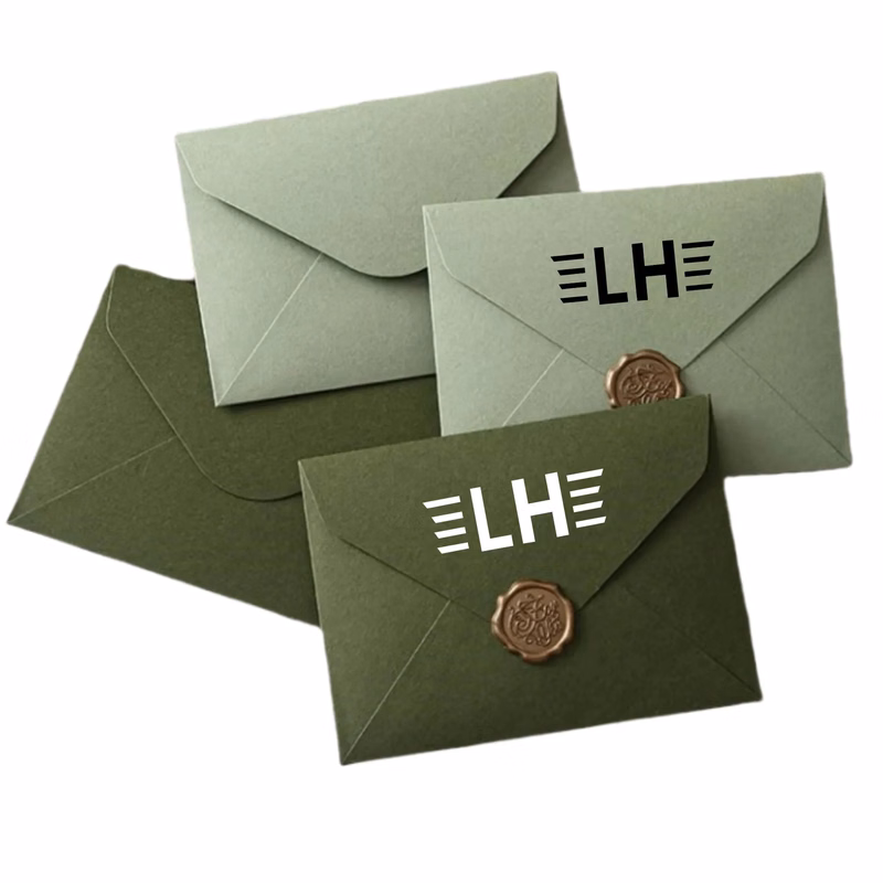 linen Texture Invitation Envelopes