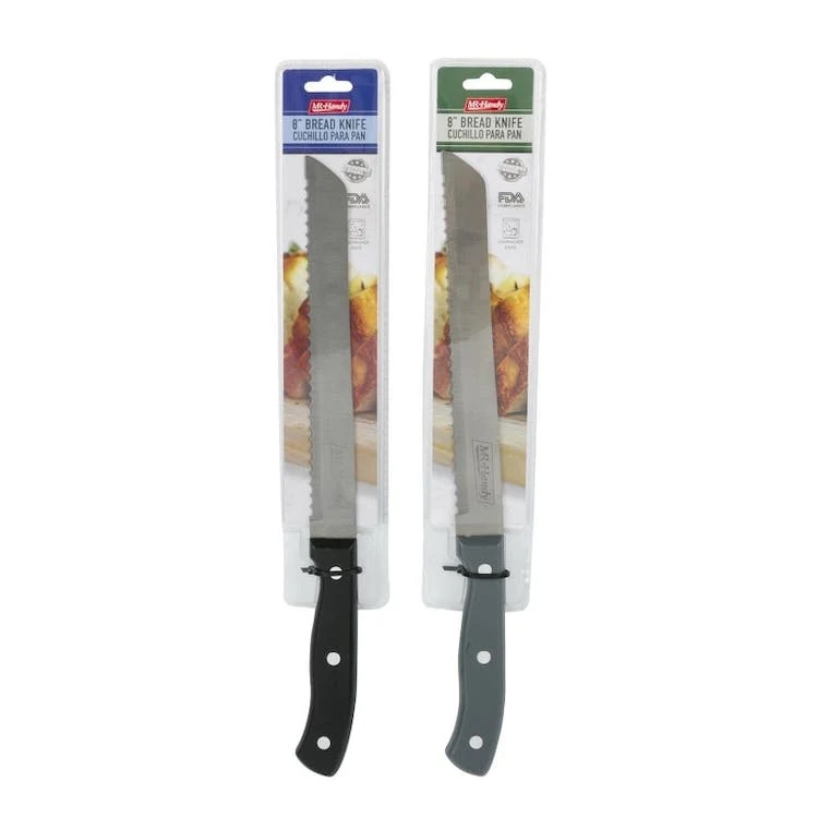 Bread Knife - 8" 2 Assorted Colors 1