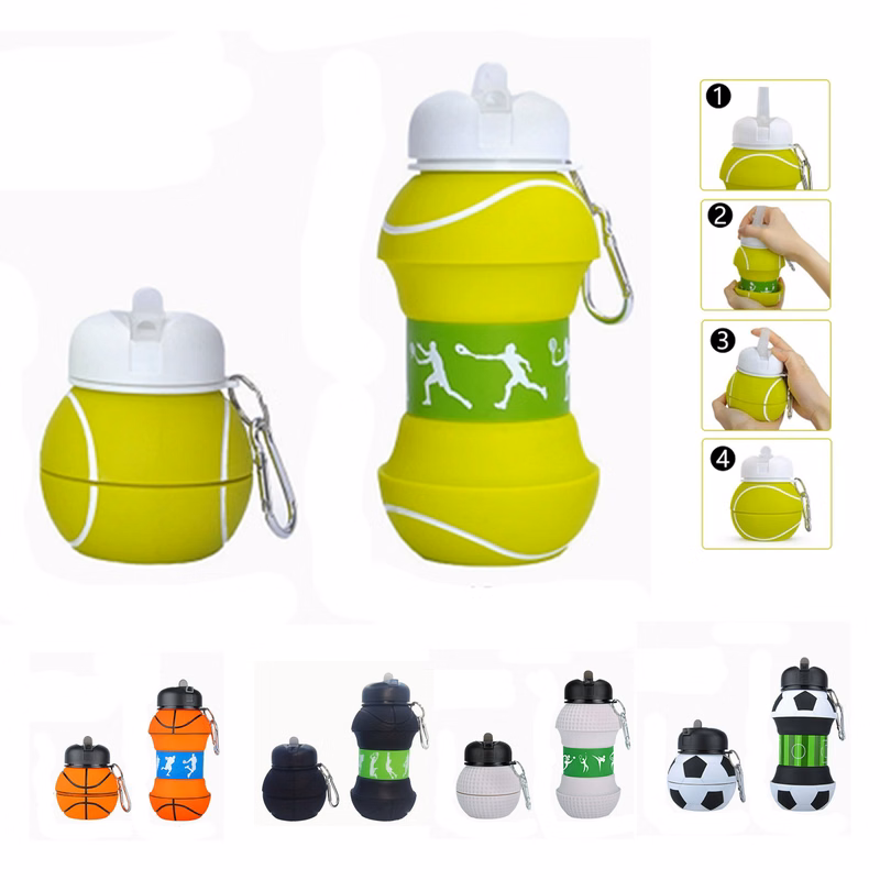 Collapsible Folding Silicone Water Bottle