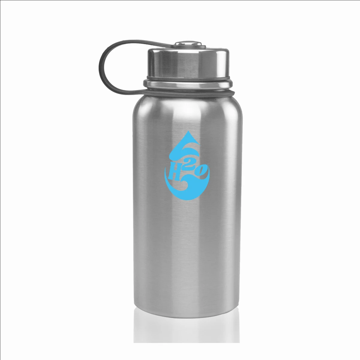 27 oz. Vacuum Sealed Stainless Steel Water Bottle (1 Color Imprint), custom water bottle with logo imprint 1