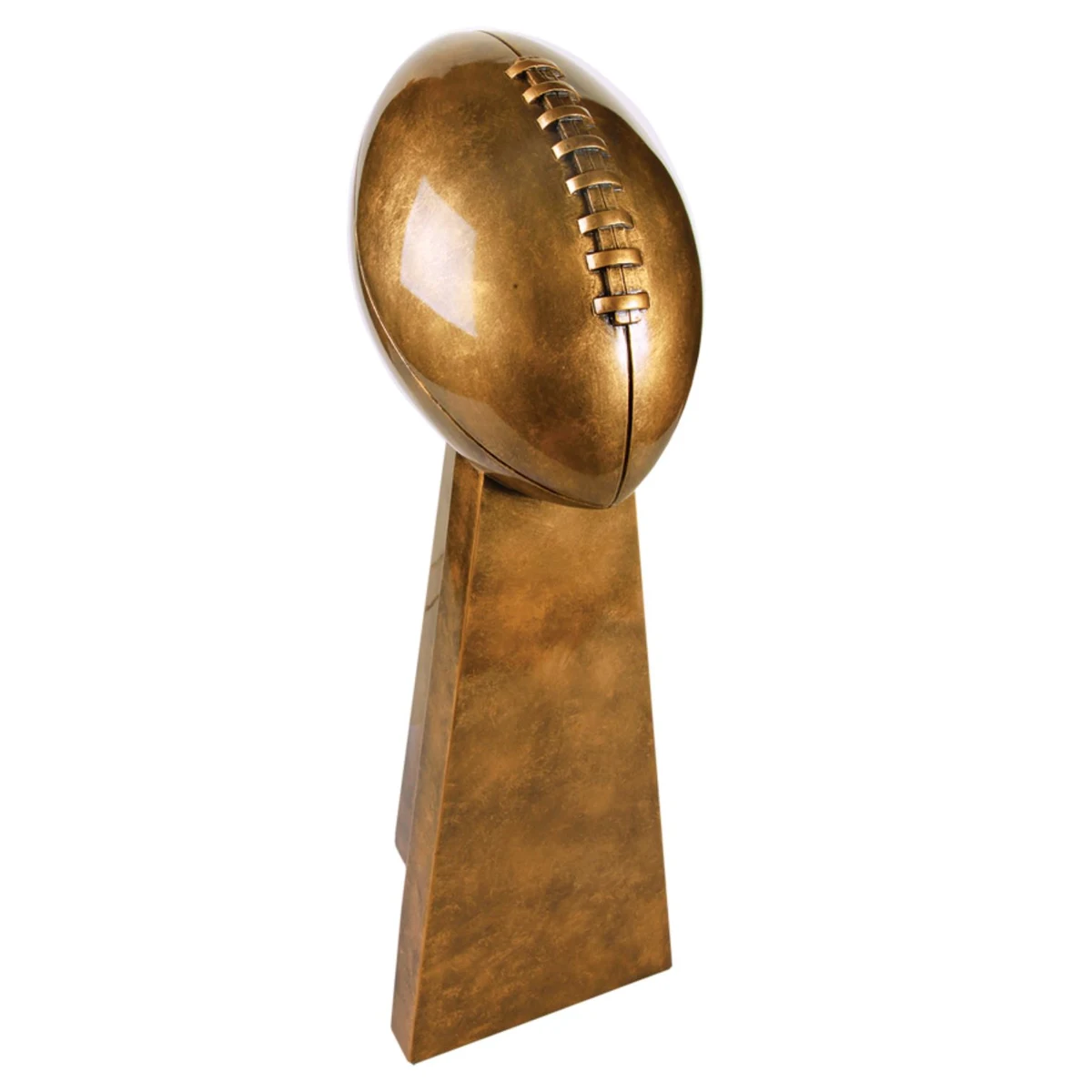 Antique Gold Football Resin Award 1