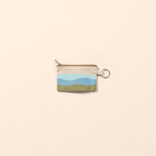 PENNY KEY RING - NATURAL CANVAS