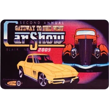 2" x 3" Full Color Aluminum Gloss Name Badge 1