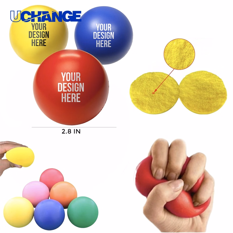 Colorful Stress Ball for School Spirit and Promo Use