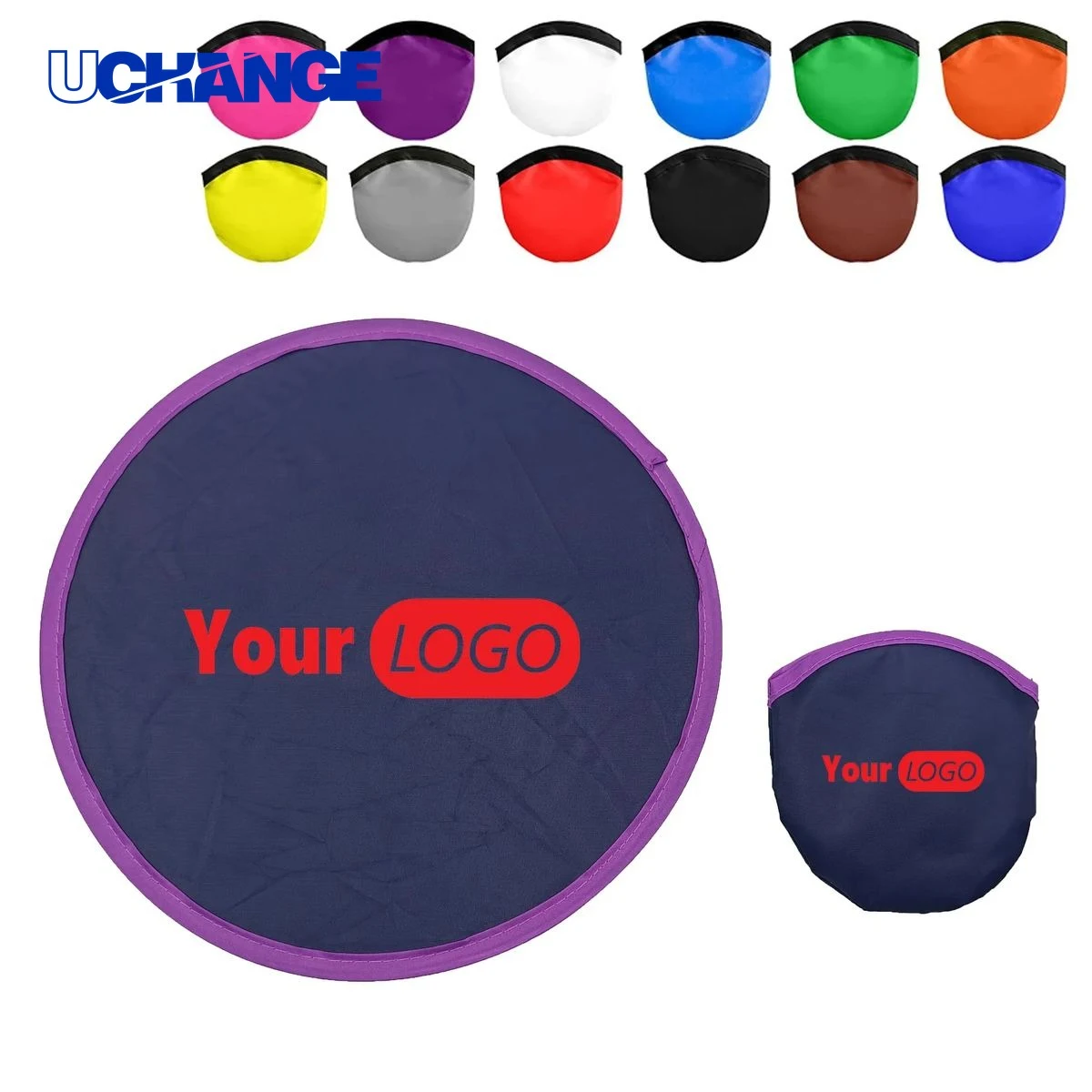 Foldable Flying Disc with Pouch for Fun 1