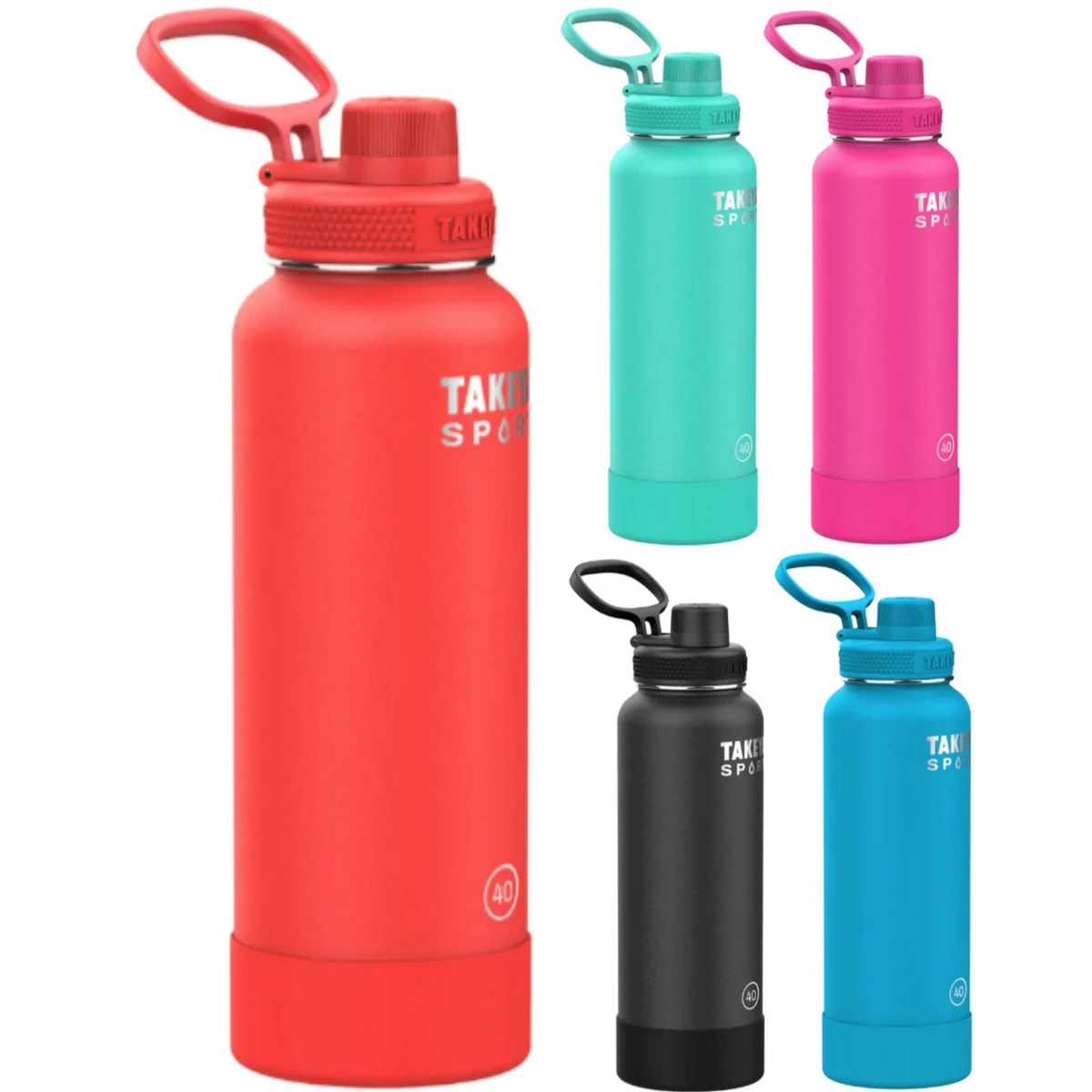 Takeya Sport 40 oz Stainless Steel Bottle 1