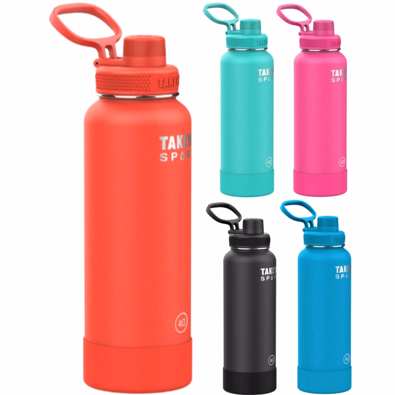 Takeya Sport 40 oz Stainless Steel Bottle