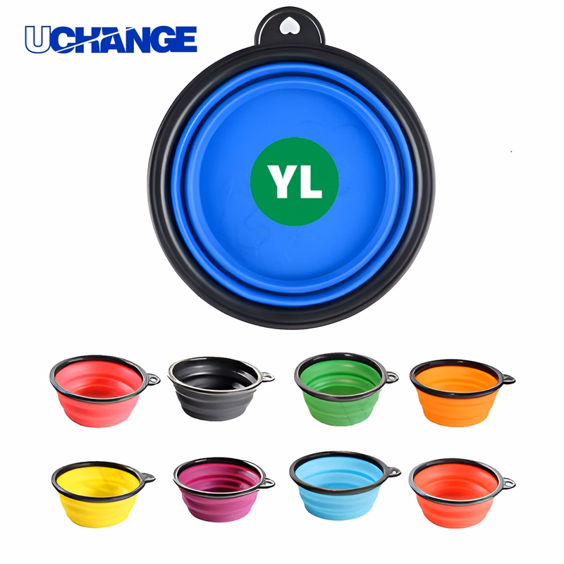 Portable Pet Folding Bowl for Travel Feeding