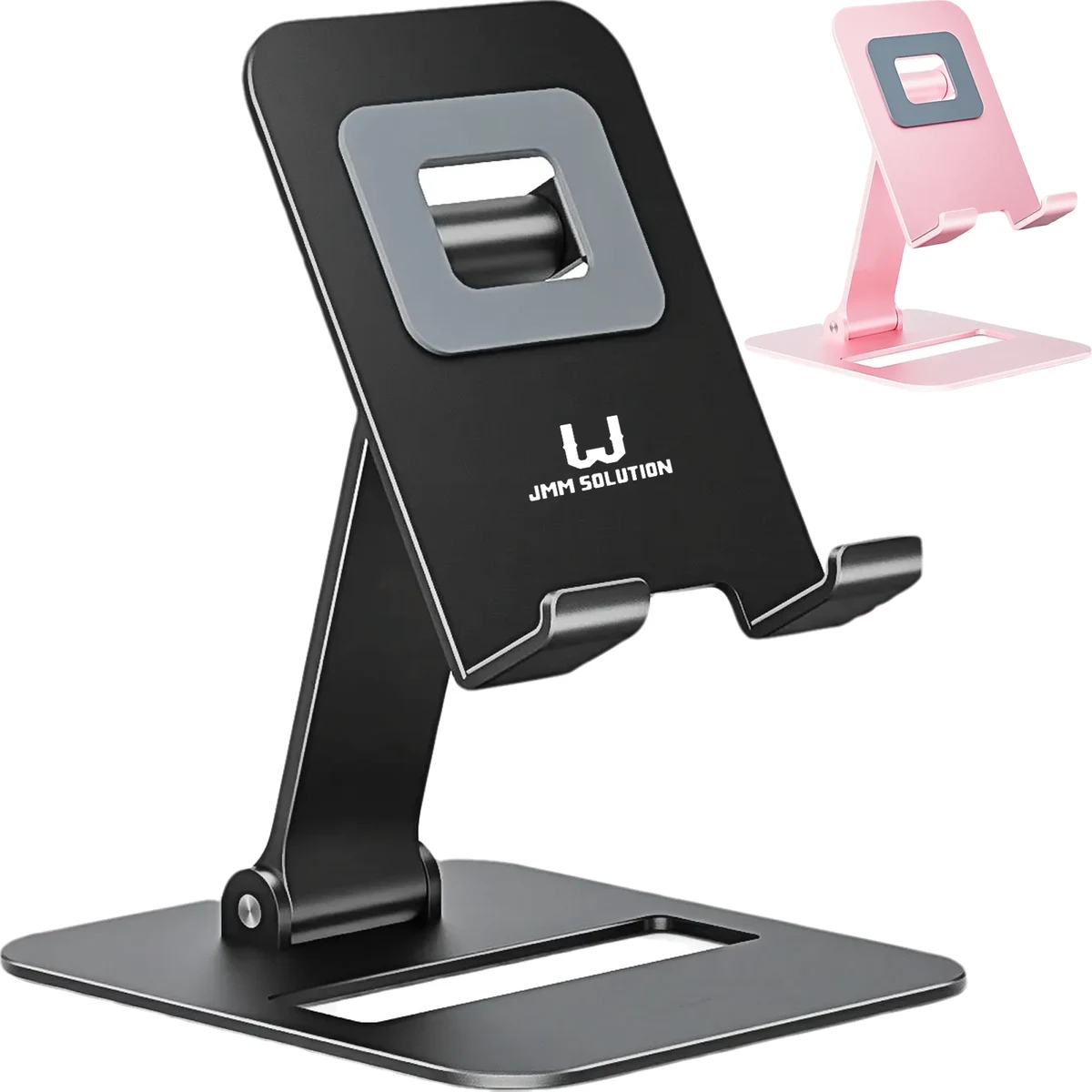 Metal Dual Folding Adjustable Phone Stand 1
