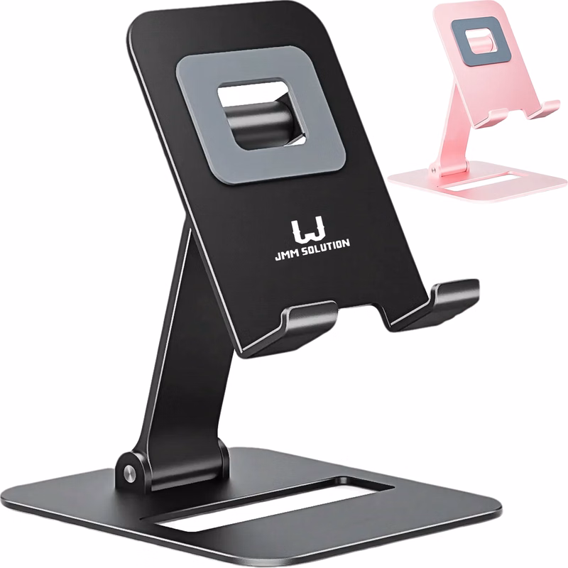 Metal Dual Folding Adjustable Phone Stand
