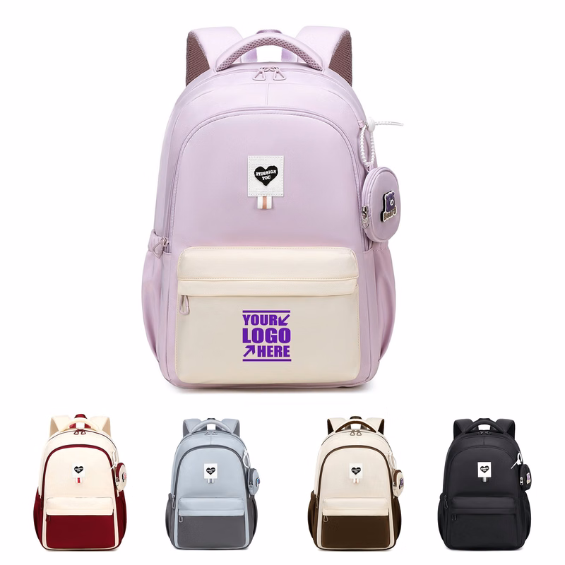 Outdoor College Waterproof Laptop Backpack With Wallet