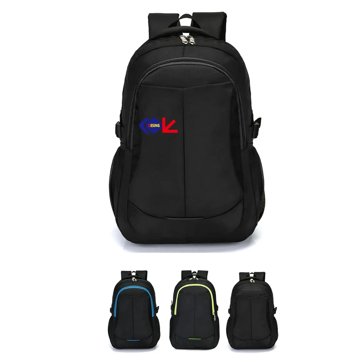 Large Capacity Padded Strap Backpack 1