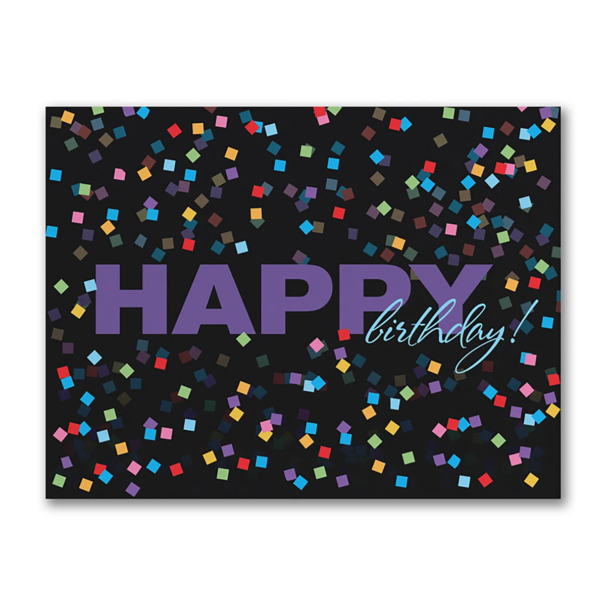 Confetti Wishes Birthday Card 1