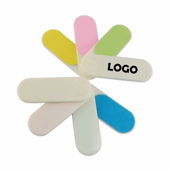 Custom Pocket-Sized Plastic 4-in-1 Nail File Set — Personal Care Travel Giveaway