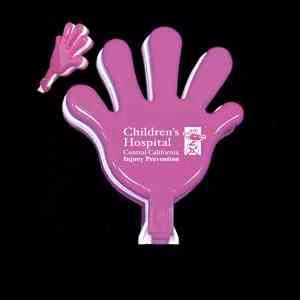 Purple White & Purple Hand Clapper