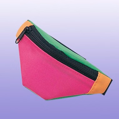 NYLON WRIST BAND COIN HOLDER