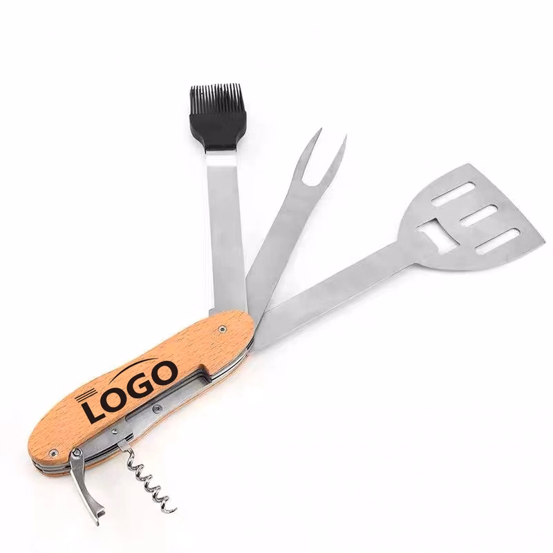 5-in-1 BBQ Multi-Tool Grilling Outdoor Foldable