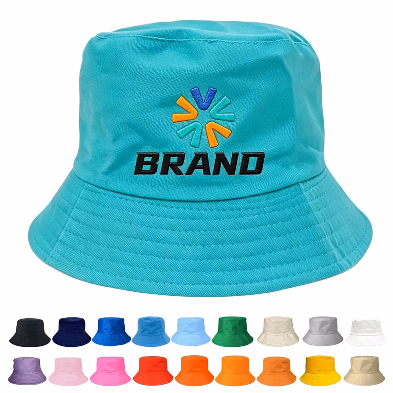 Cotton Embroidered Bucket Hat