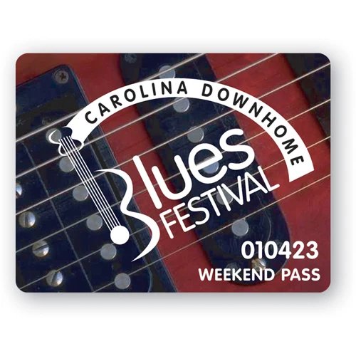 Full Color Name Badge w/ Personalization (2.375"X3.125") Rectangle 1