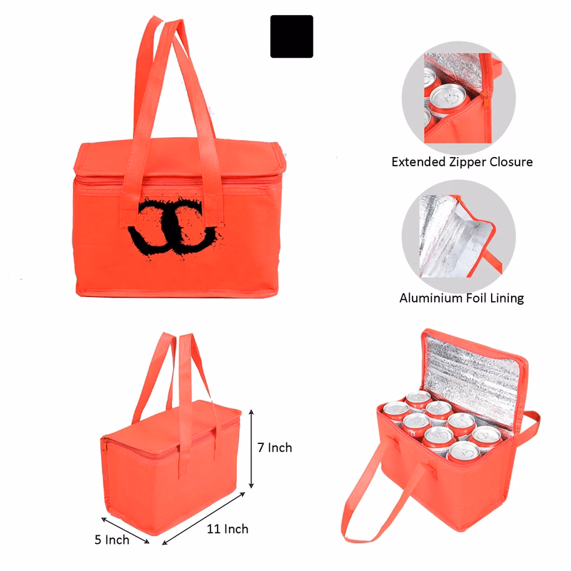 MOQ 20 8 Cans Non-woven Insulated Bag