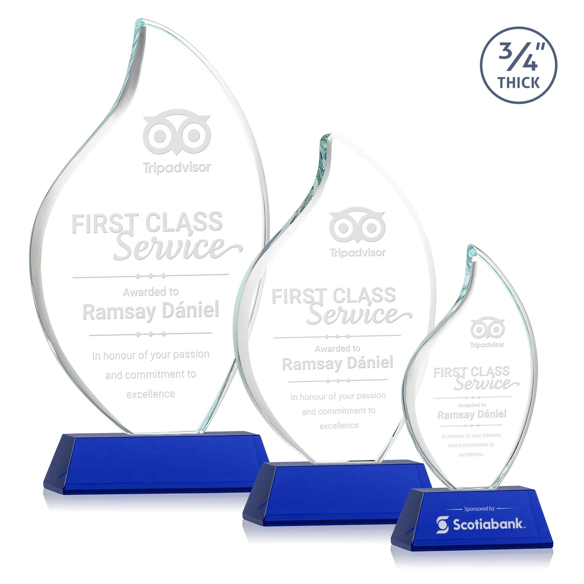 Odessy Flame Award on Newhaven - Blue 1