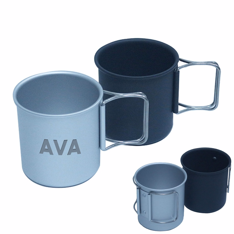 10 oz Outdoor Foldable Aluminum Alloy Cup