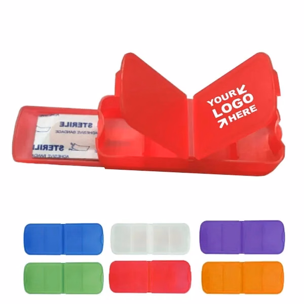 Giveaway Pill Box and Bandage Dispensers